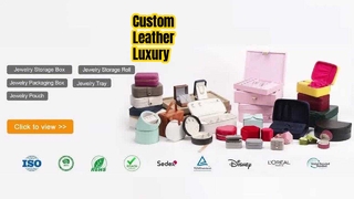 Luxury Leather Boxes Custom Design